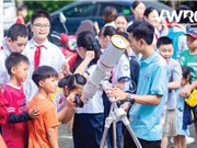 Học sinh trải nghiệm nhiều hoạt động khám phá trước cuộc thi Bay vào vũ trụ